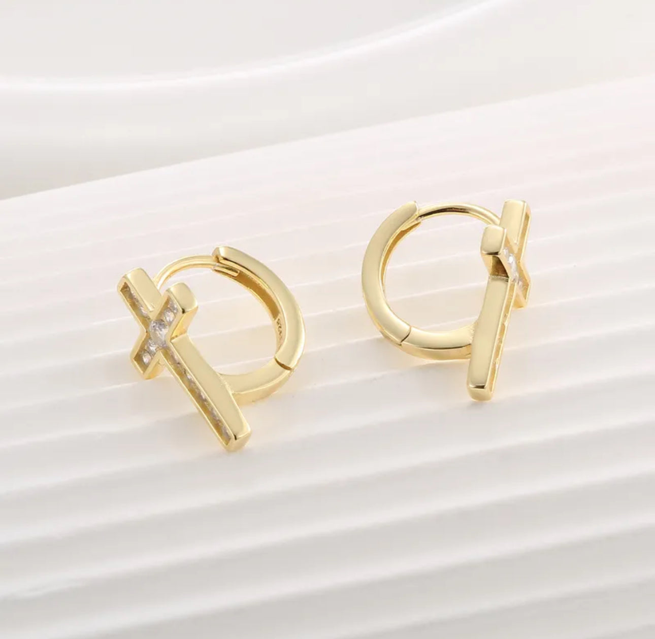 Saint Earrings - Gold