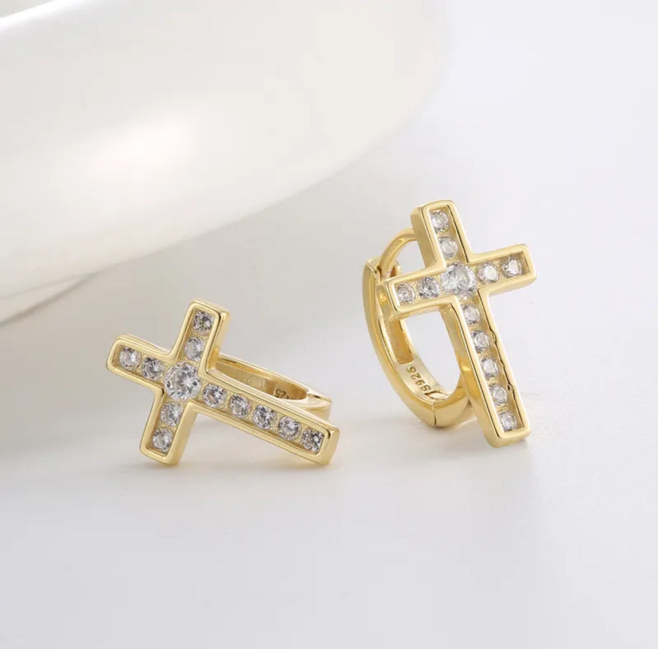 Saint Earrings - Gold