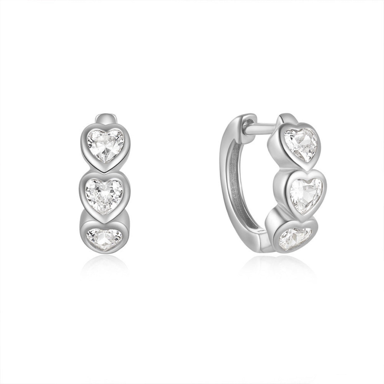 Tiffany Hoops - Silver