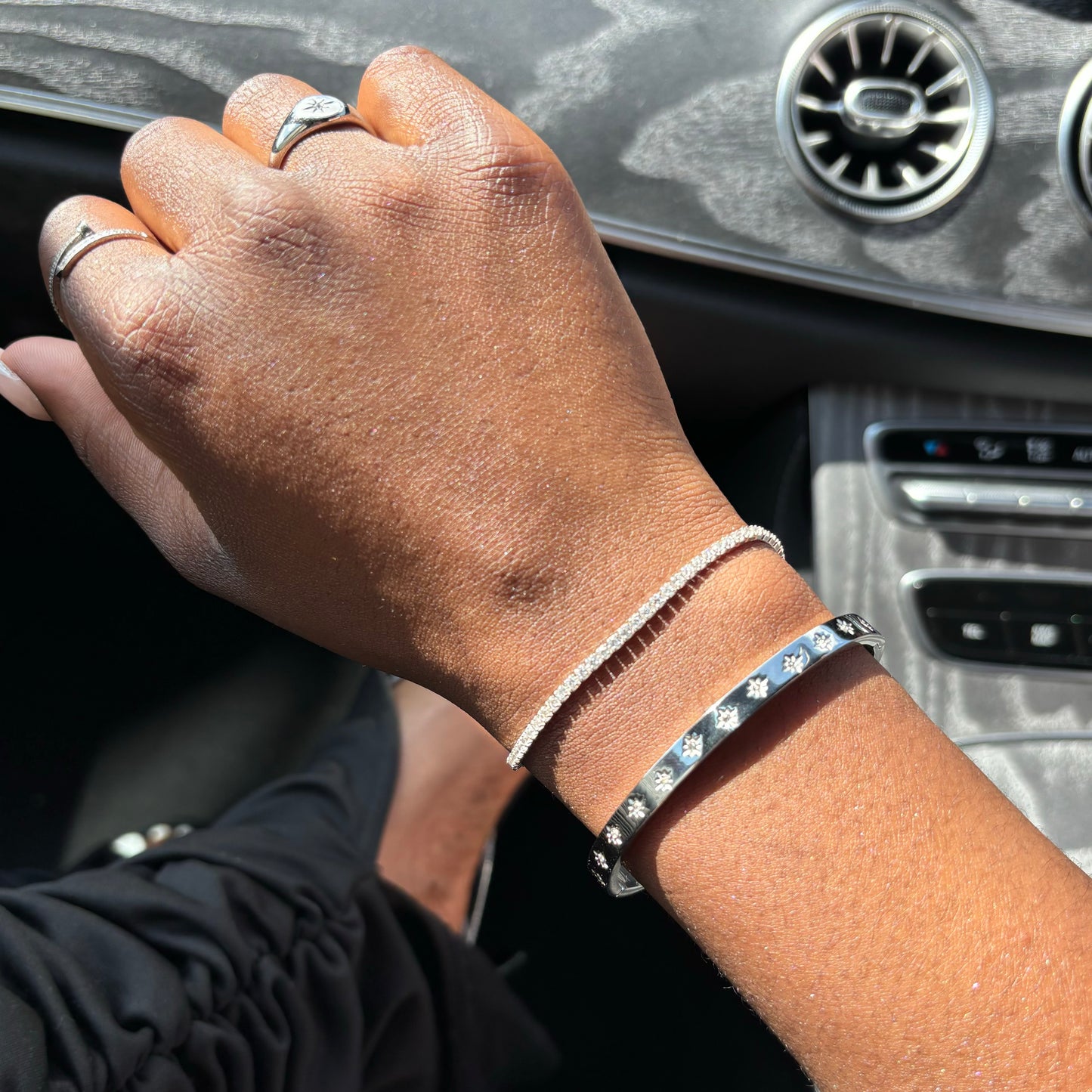 Shooting Star Bracelet - Silver