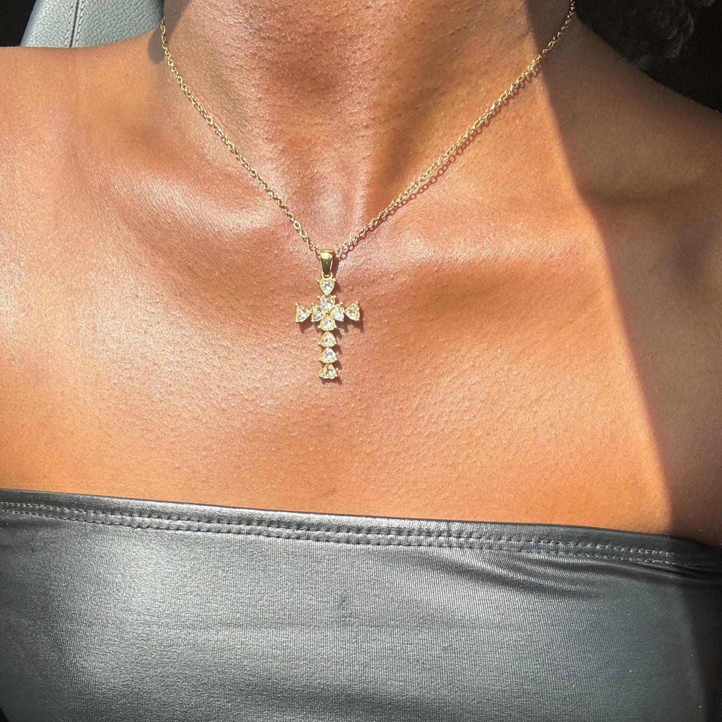 Calebta Cross Necklace