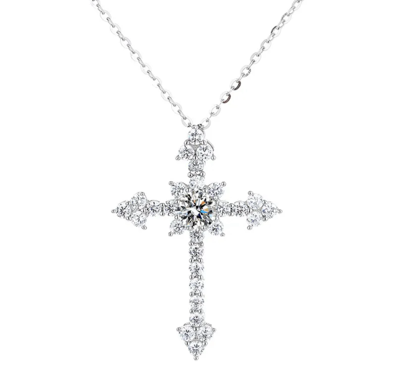 Aria Cross Necklace