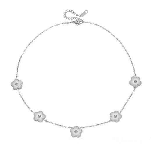 Miss Clover Necklace - Silver