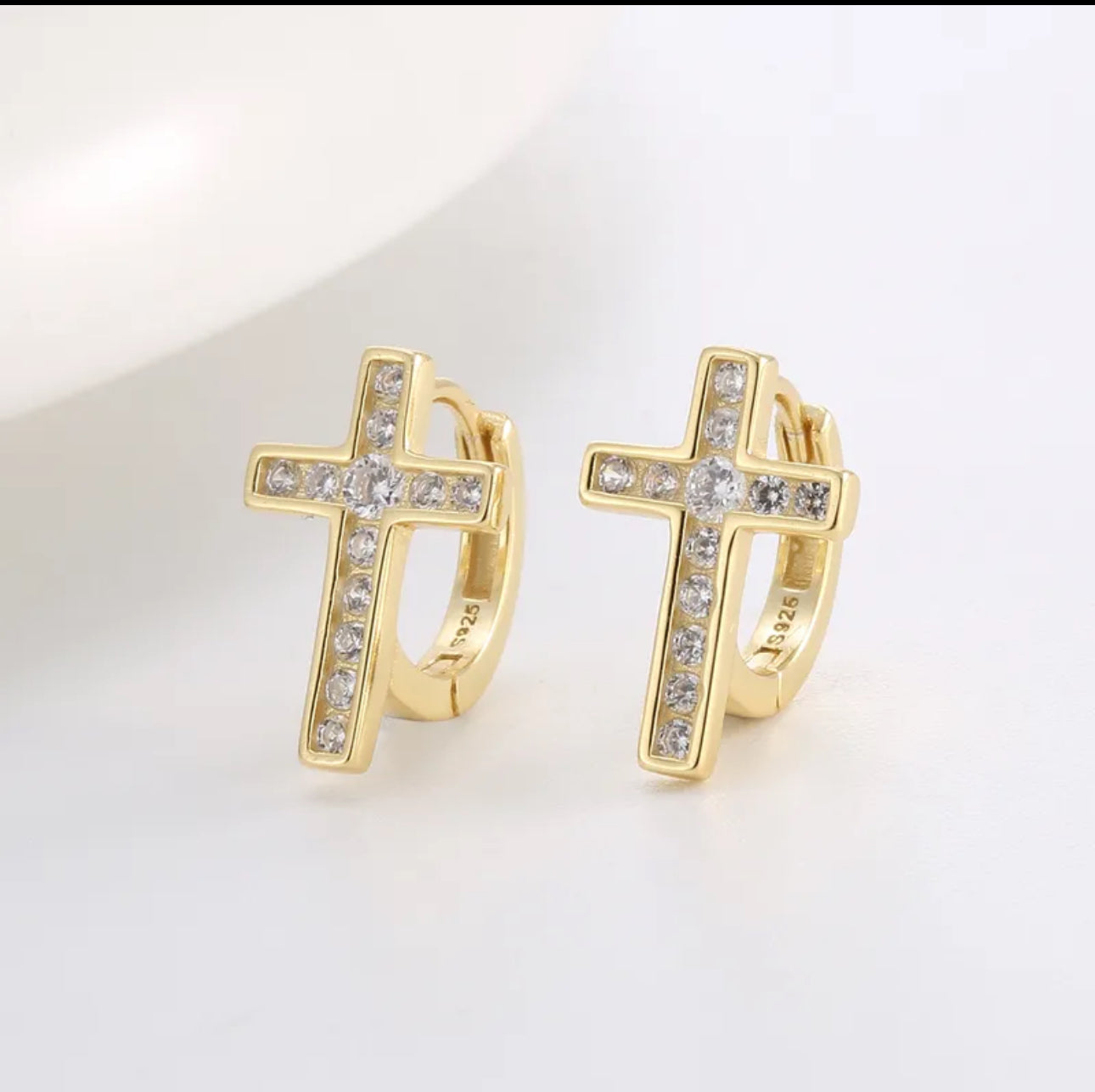 Saint Earrings - Gold