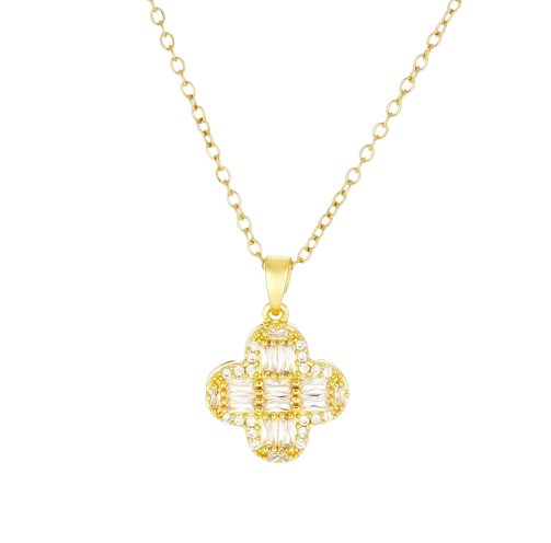 Luxe Clover Necklace - Gold