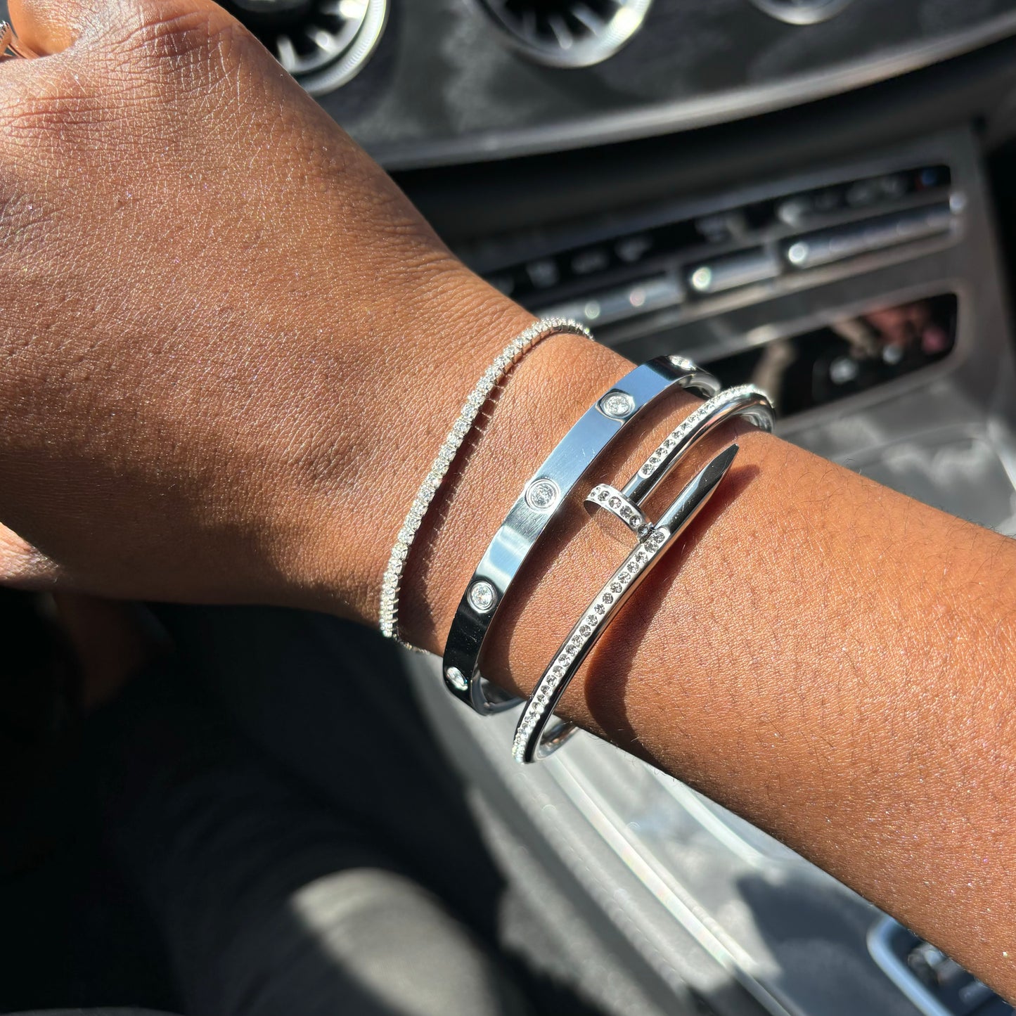 Kyra Deluxe Bracelet - Silver