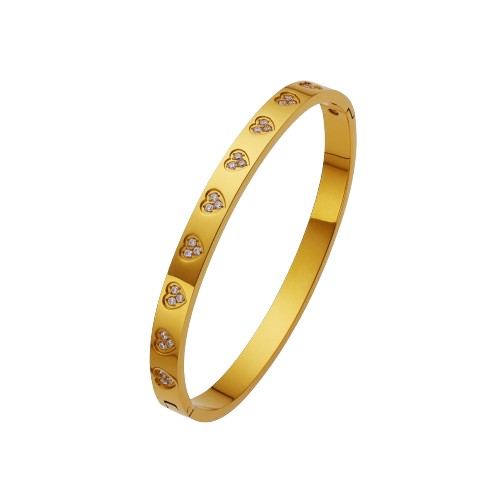 Her Love Bracelet - Gold