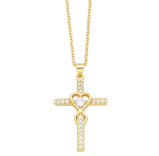 Amani Cross Necklace