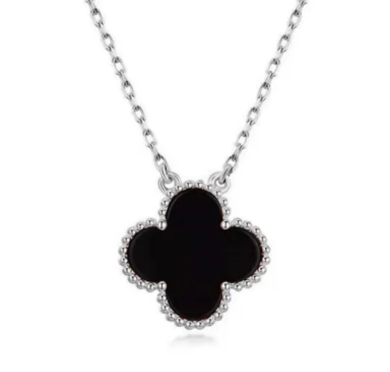 Lucky Girl Necklace - Silver