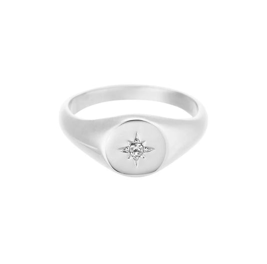 Shooting Star Ring - Silver