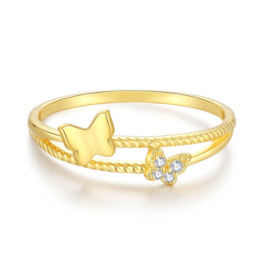 Kemdia Butterfly Ring