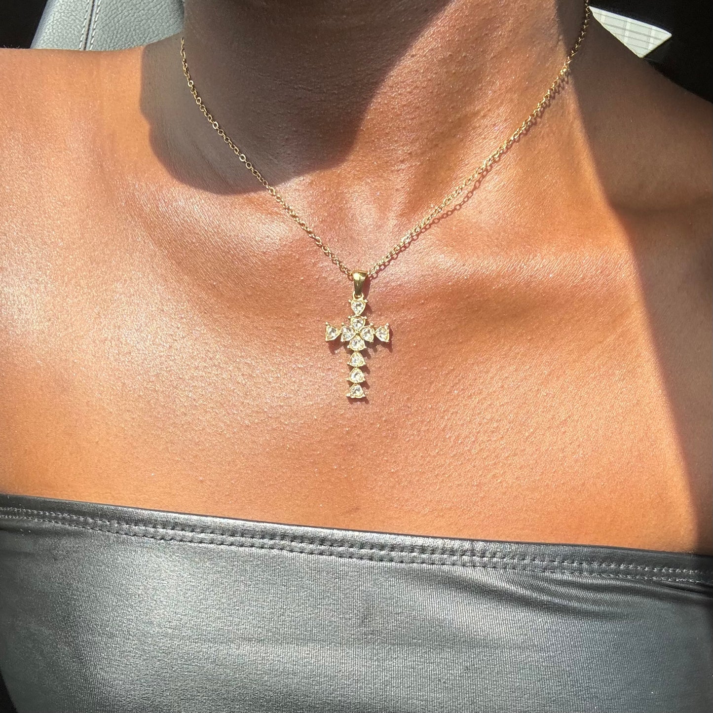 Calebta Cross Necklace