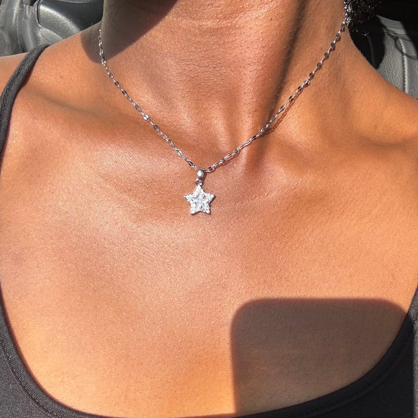 Asheil Star Necklace - Silver