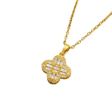 Luxe Clover Necklace - Gold