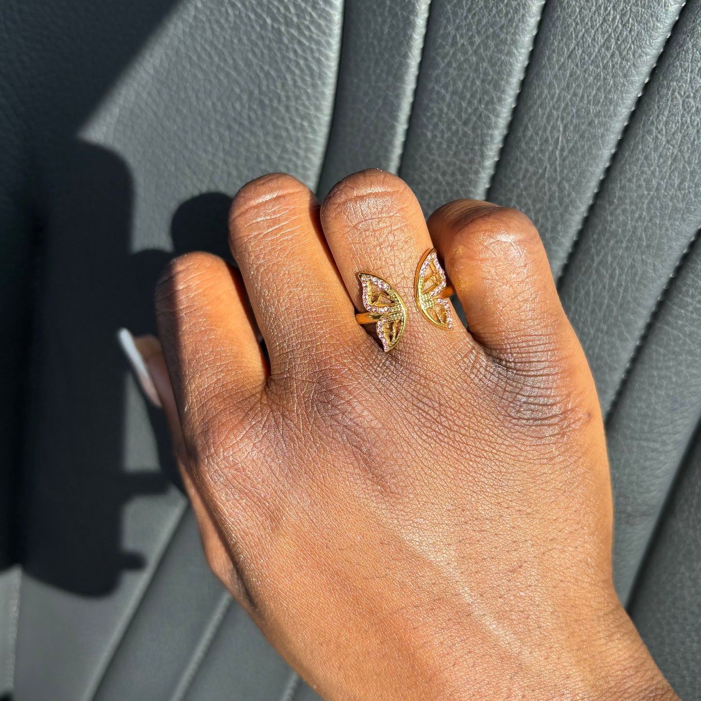 Open Mariposa Ring