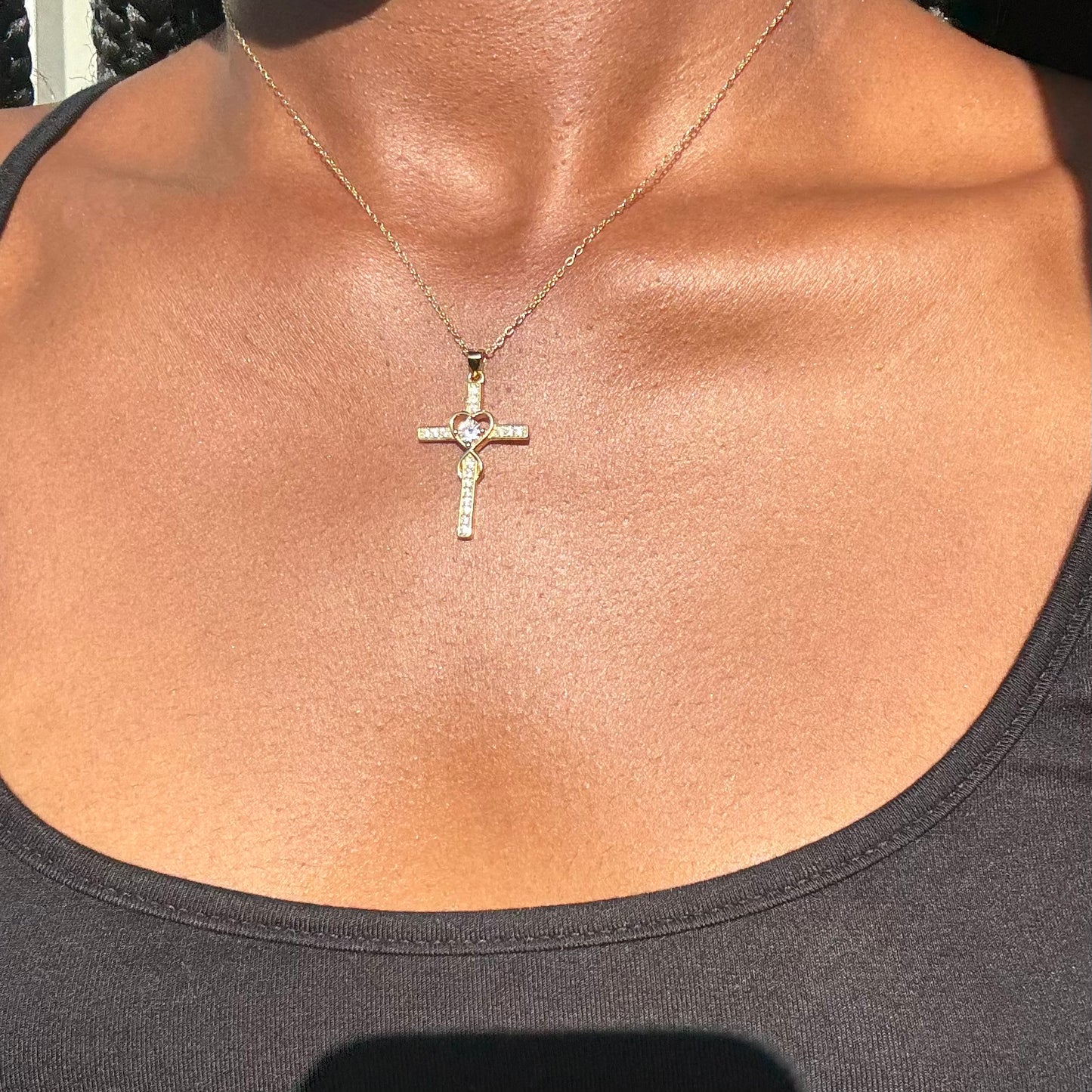 Amani Cross Necklace