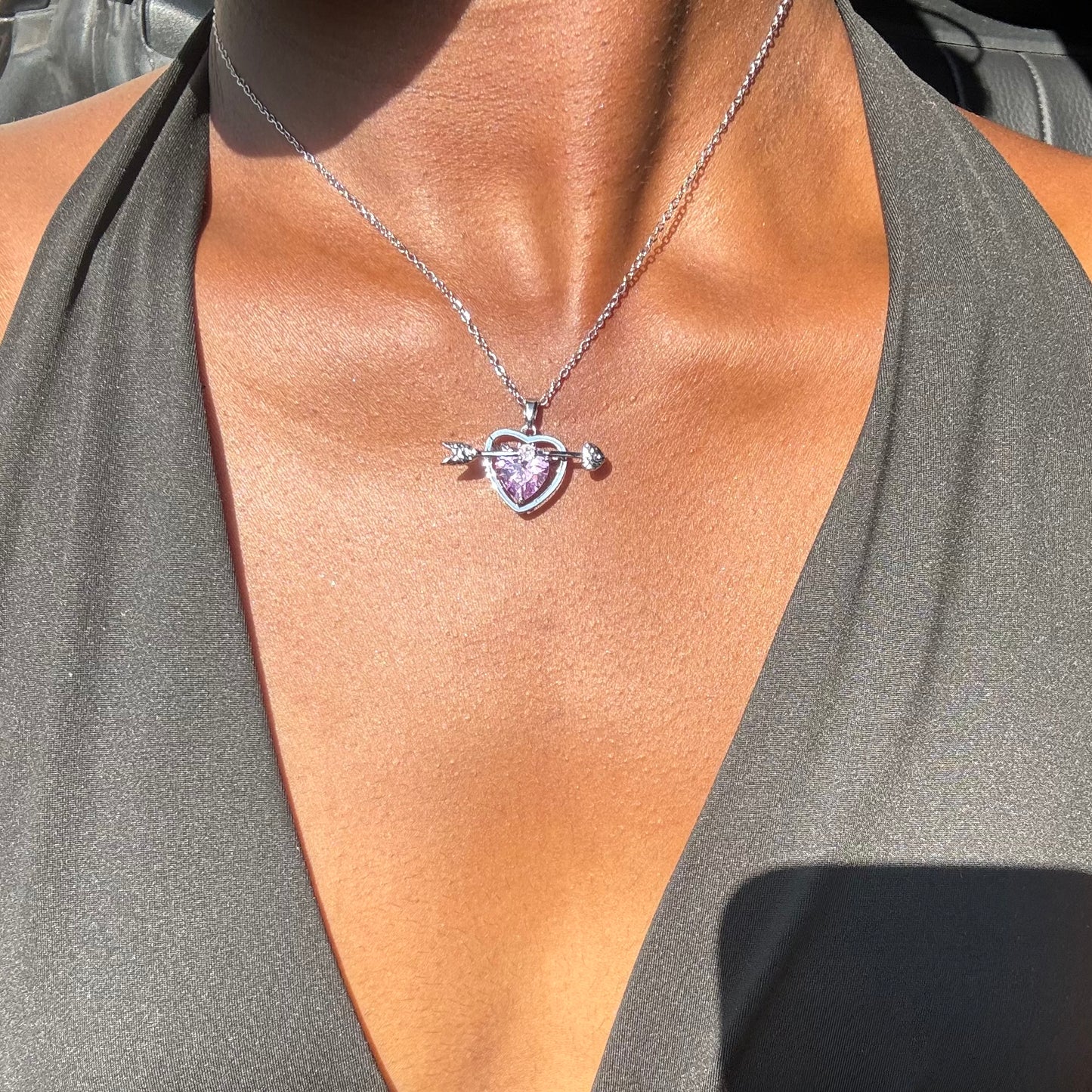 Cupid Necklace - Silver