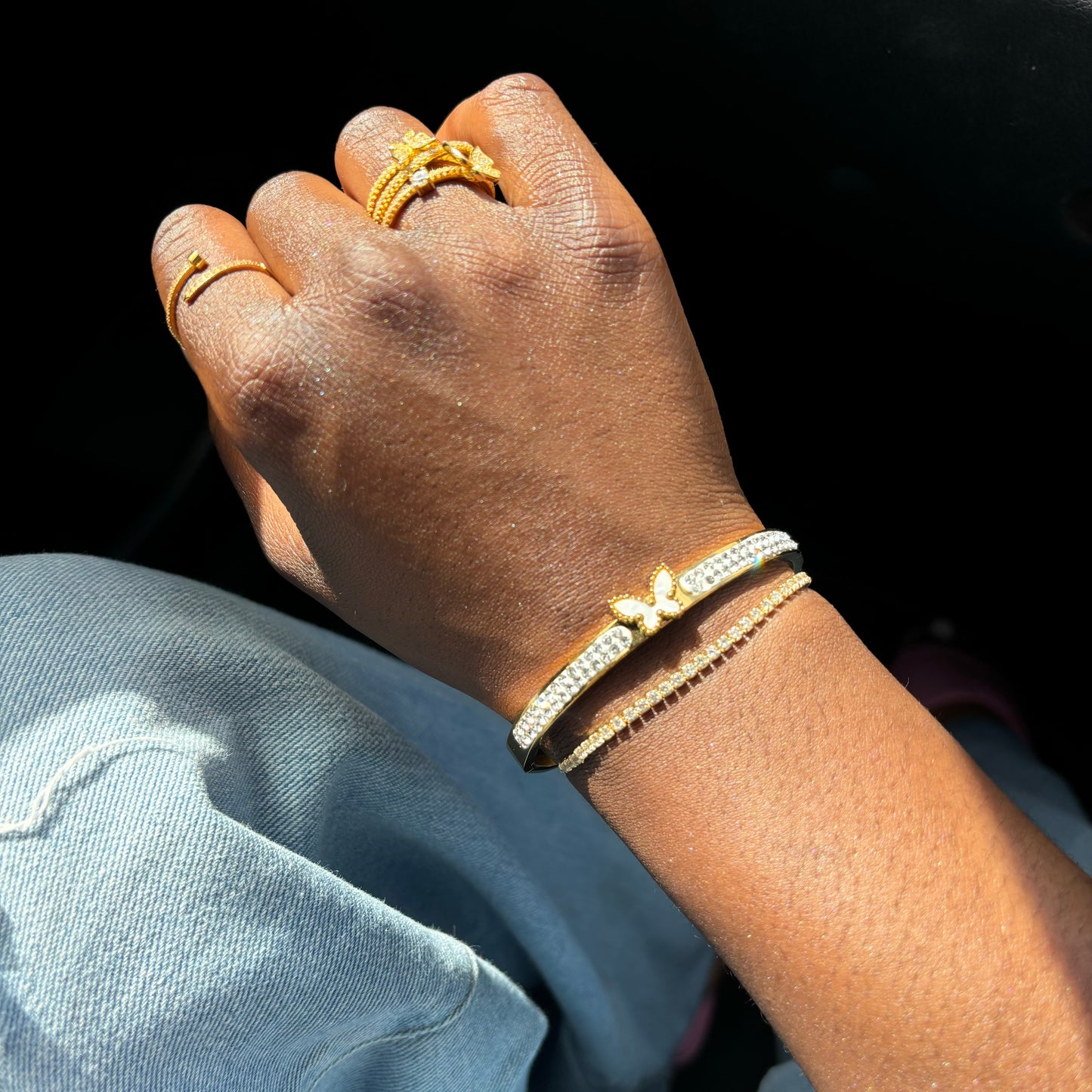 Butterfly Bangle