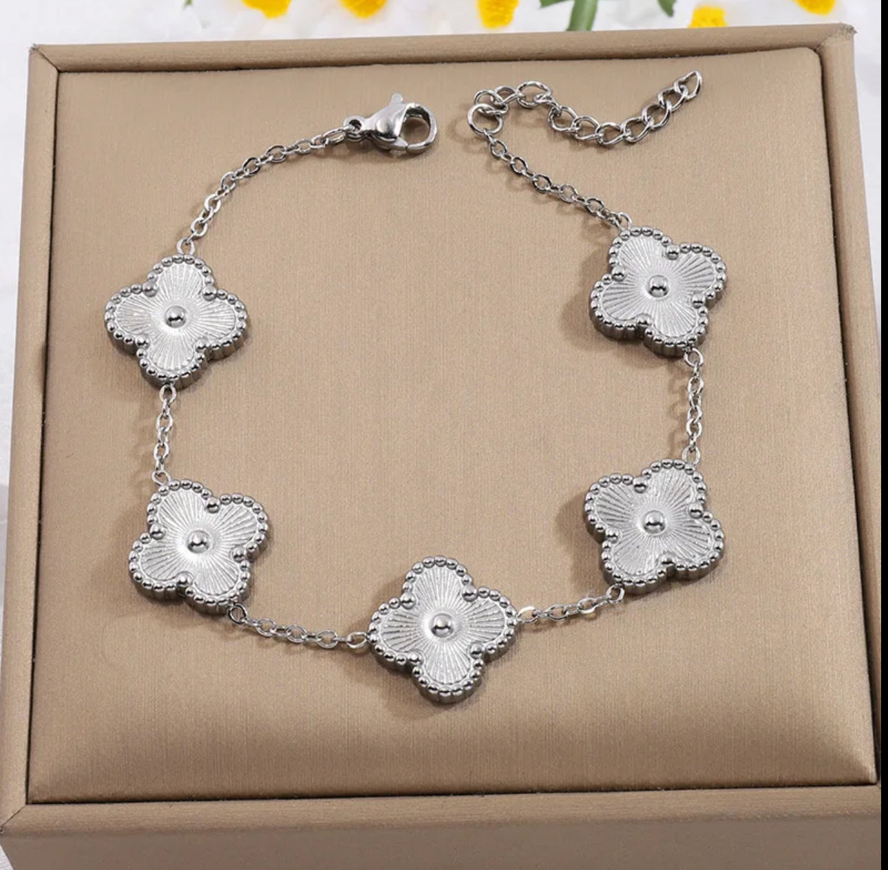 Miss Clover Bracelet - Silver